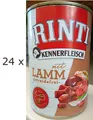 Produktbild: Rinti Kennerfleisch mit Lamm - 24 x 400 g (€ 5,20/kg) getreidefreies Hundefutter