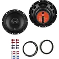 Produktbild: JBL Stage1 61F Lautsprecher mit Einbauset passend für VW Volkswagen Polo 6R 2009-2014 Türen vorne 400 W 165mm 2 Wege Koax