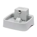 Produktbild: PetSafe - Drinkwell Haustierbrunnen - Trinkstation für Katzen & Hunde mit Freifall-Wasserstrom & Anpassbarem Wasserfluss - Fördert die Hydration & Schützt Empfindliche Schnurrhaare - 1/2 Gallon