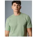 Produktbild: Trigema T-Shirt TRIGEMA T-Shirt DELUXE Baumwolle (1-tlg) grün XXL (58/60)