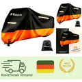 Produktbild: Wasserdicht Motorradplane 245x105x125 3 Reflektorstreifen Winddicht