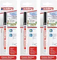 Produktbild: 3x Edding 8000 Tiefkühlmarker 1 mm Permanent Marker Kühlmarker Gefrierbeutel