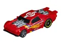 Produktbild: Carrera - 20064216 GO Hot Wheels Night Shifter Rot Slotcar I Maßstab 1:43 I Hot Wheels Lizenz I Rennstrecken-Action mit eleganter roter Design