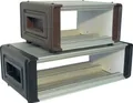 Produktbild: Proma 133 040c Labor-Gehäuse (B x H x T) 280 x 165 x 280mm Aluminium Aluminium (eloxiert), Braun 1St.