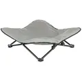 Produktbild: TRIXIE Hundebett Camping-Bett - beige/schwarz - 88 × 32 × 88 cm beige|schwarz 880 cm x 880 cm