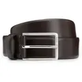 Produktbild: BOSS Ledergürtel Erman-L_Sz35 mit dezenter BOSS-Prägung auf der Schließe braun 120