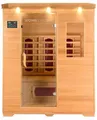 Produktbild: Deluxe Infrarotsauna WHAREDSUN-L Infrarot Wärmekabine Infrarotkabine Sauna
