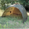 Produktbild: Q-Tac Ruck-Zuck Zelt Bivvy vorne offen Wetterschutz Schirmzelt