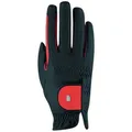 Produktbild: Roeckl Reithandschuhe Roeckl MALTA Light & Grip bicolor Reithandschuh rot|schwarz 6.5