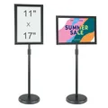 Produktbild: VEVOR Infoständer Präsentationsständer Plakatständer Einstellbar 850-1357mm