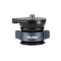 Produktbild: Rollei Mini Nivellierkopf – der Nivellierkopf für perfekte Ausrichtung I Stativ I 360° Rundum-Feststellung I -10° – +10° Regelbereich