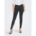 Produktbild: ONLY Skinny-fit-Jeans ONLRAIN LIFE REG SKINNY DNM mit Gürtelschlaufen grau XL (42)