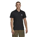 Produktbild: Adidas Herren Train Essentials Training Polo Shirt, Black/White, M