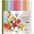 Produktbild: Clairefontaine Krepppapier 995000C farbig sortiert, 25 x 100cm, 160 g/m², Pastell, 10 Rollen