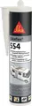 Produktbild: Montageklebstoff Sikaflex®-554 weiß 300ml SIKA Baukleber Kleber Kraftkleber
