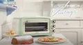 Produktbild: Widder Vintage Minibackofen, grün