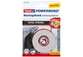 Produktbild: tesa Doppelklebeband POWERBOND Ultra Strong Doppelseitiges Klebeband (Packung, 1-St) extra stark klebend - 1,5 m : 19 mm