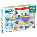 Produktbild: PLAYMOBIL 71777 JUNIOR & Tinti: Bunter Badespaß Adventskalender