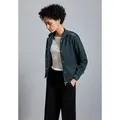 Produktbild: STREET ONE Blouson aus softer Viskose grün 46 EU