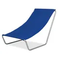 Produktbild: FEBE Sonnenliege Strandliege Liegestuhl Garteliege Marineblau Kompakter Strandstuhl mit Tragetasche für Garten Pool und kleinen Balkon Textilgewebe
