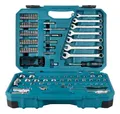 Produktbild: Makita E-06616 Werkzeug-Set 120-tlg. Bitsatz Steckschlüssel Werkzeugkoffer