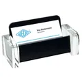 Produktbild: WEDO Visitenkartenhalter Acryl Exklusiv glasklar, für bis zu 70 Visitenkarten