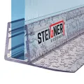 Produktbild: STEIGNER Duschdichtung, 80cm, Glasstärke 6/7/ 8 mm, Gerade PVC Ersatzdichtung für Dusche, UK02