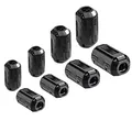 Produktbild: Aiqeer 8 Stück Ferrite Ring Cores Set, Ferrit Ringkern Cable-Clip, RFI EMI Entstörfilter Ferritfilter, Klappferrit Ferritkern (3.5 mm, 5 mm, 7 mm, 9 mm Innendurchmesser)