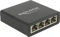 Produktbild: DELOCK Adapter USB3.0 Typ B -> 4x Gigabit LAN RJ45 Bu/Bu