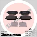 Produktbild: ZIMMERMANN Bremsbelagsatz, Scheibenbremse 24915.170.1 für HYUNDAI KIA