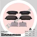 Produktbild: ZIMMERMANN 24915.170.1 BREMSBELAGSATZ, SCHEIBENBREMSE VORDERACHSE FÜR HYUNDAI KI