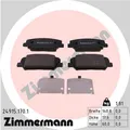 Produktbild: ZIMMERMANN Bremsbelagsatz Scheibenbremse 24915.170.1 für KIA HYUNDAI VELOSTER JD
