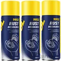 Produktbild: 3x 450ml MANNOL RUST DISSOLVER 9932 ROSTLÖSER KRIECHÖL MULTIFUNKTIONSÖL ÖL SPRAY