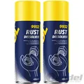 Produktbild: 2x 450ml MANNOL RUST DISSOLVER 9932 ROSTLÖSER KRIECHÖL MULTIFUNKTIONSÖL ÖL SPRAY