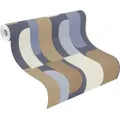 Produktbild: Rasch Vliestapete Paraiso Muster Grafik Blau Beige 10,05 X 0,53 M Wandtapete