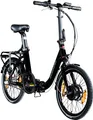 Produktbild: Zündapp ZXT20 E Bike 20 Zoll E Klapprad Tiefeinsteiger 3 Gang 145 - 185 cm schwarz
