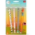 Produktbild: Legami Gelschreiber 4er Set Farm Sweet farm, Erasable Pen, (4-tlg)