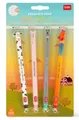 Produktbild: Bauernhof Set (Farm-Set) von Legami (Original) 4 löschbare Gelstifte -Neu & OVP-