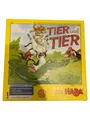 Produktbild: HABA Tier auf Tier Stapelspiel Holz Geschicklichkeitsspiel Mehrfarbig