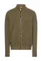 Produktbild: camel active Herren Strickjacke mit Stehkragen aus Baumwolle Regular Fit Olivgrün, Menswear-XXL