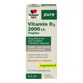 Produktbild: DOPPELHERZ Vitamin D3 2000 I.E. pure Tropfen 9,2 ml