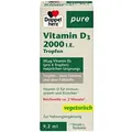 Produktbild: DOPPELHERZ Vitamin D3 2000 I.E. pure Tropfen 9.2 ml