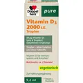 Produktbild: DOPPELHERZ Vitamin D3 2000 I.E. pure Tropfen 9.2 ml PZN16753262