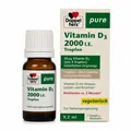 Produktbild: DOPPELHERZ Vitamin D3 2000 I.E. pure Tropfen 9.2ml PZN 16753262