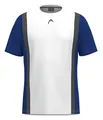 Produktbild: Head Tennis-Tshirt Club 25 Tech (feuchtigkeitsabsorbierend) 2025 weiss/royalblau Herren, Größe: L