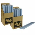 Produktbild: 2 x 25 Stabkerzen Taubenblau 180 x 22 mm Kerzenfarm Kerzen Candle Set