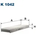 Produktbild: Innenraumfilter K1042 Filtron