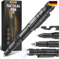 Produktbild: Multifunktion Stift LED Taschenlampe Glasbrecher Flaschenöffner Inbusschlüss