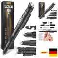 Produktbild: Multifunktion Stift LED Taschenlampe Glasbrecher Multitool für Notfälle