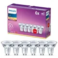 Produktbild: Philips LEDclassic Lampe 4,6 W ersetzt 50W GU10 355 Lumen EEK A  6er Pack